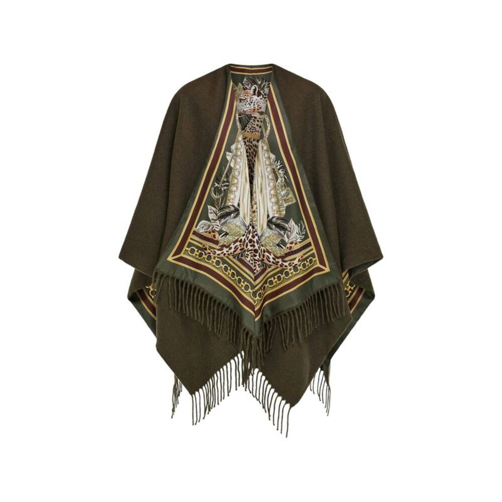 Ferragamo Green Jackets - Capes & Ponchos Women